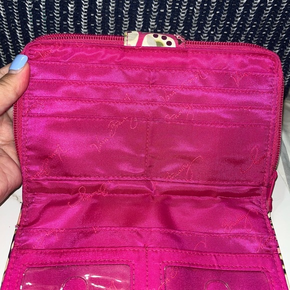 Vera Bradley Berry Paisley Turn Lock Wallet - Picture 13 of 14